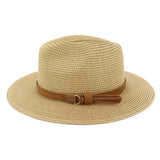 La boutique du chapeau Chapeau Panama sangle en cuir