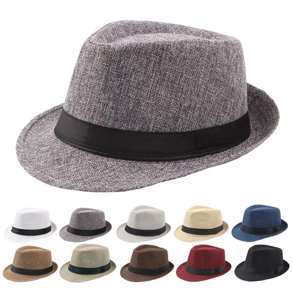 La boutique du chapeau Chapeau Trilby en lin
