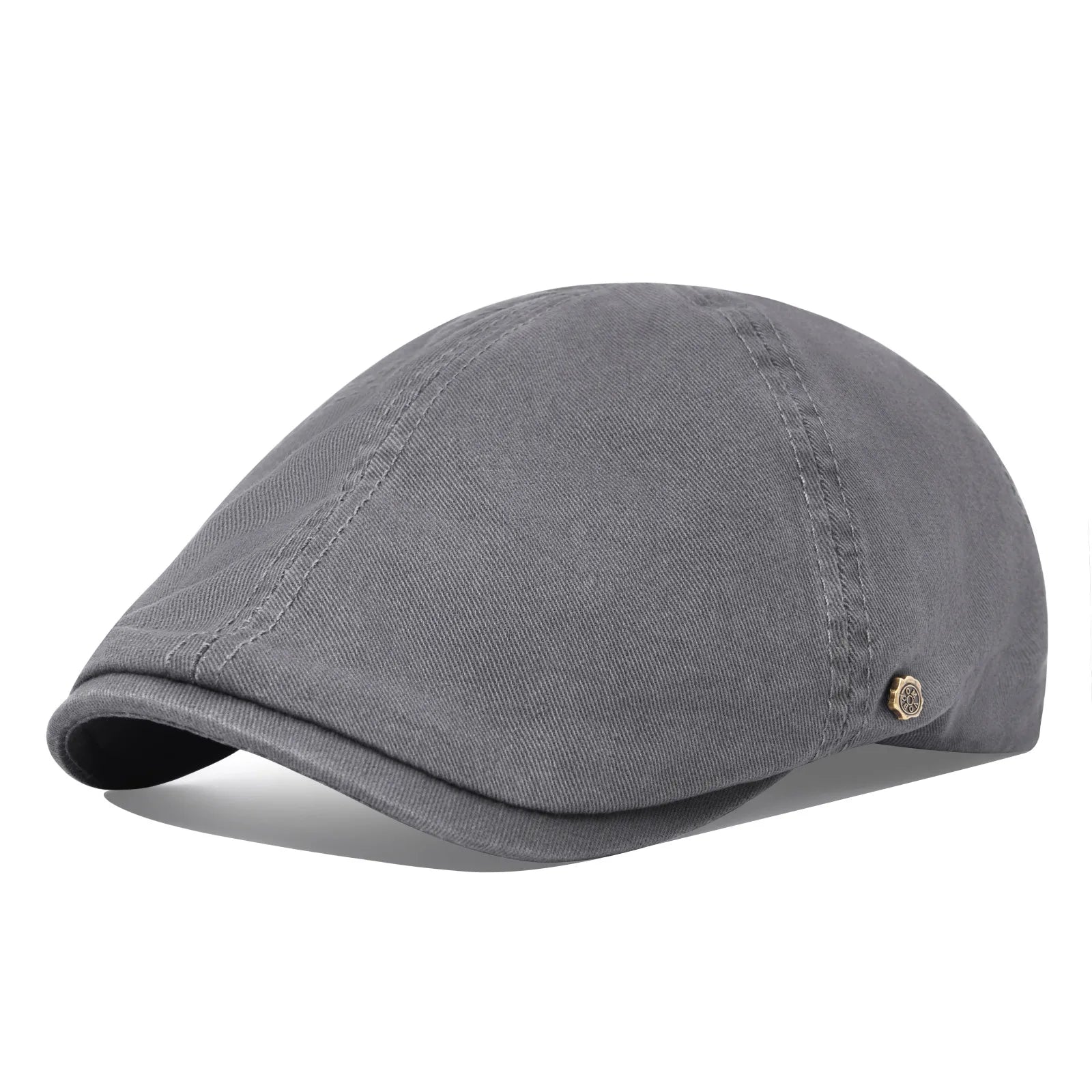 La boutique du chapeau Dark Grey / 58-60cm Béret léger en coton