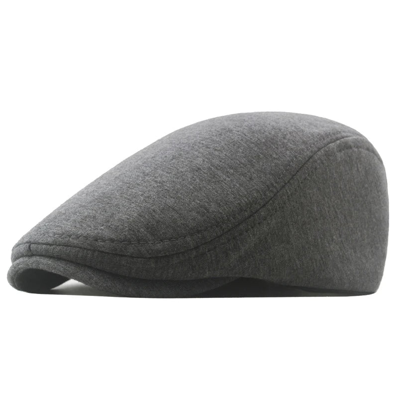 La boutique du chapeau Dark Grey Béret style britannique