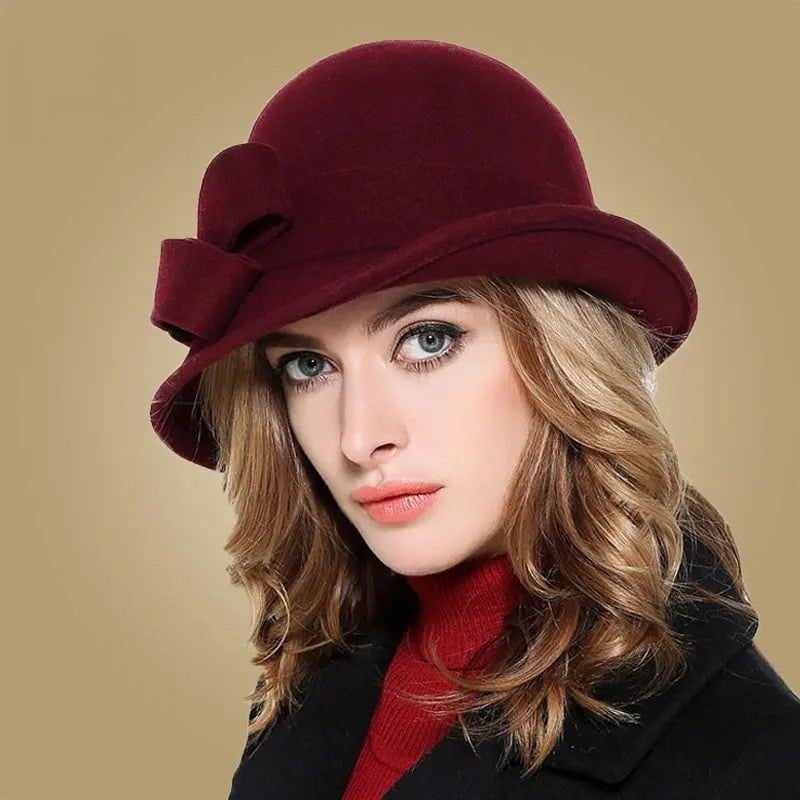 La boutique du chapeau Fedora femme en feutre