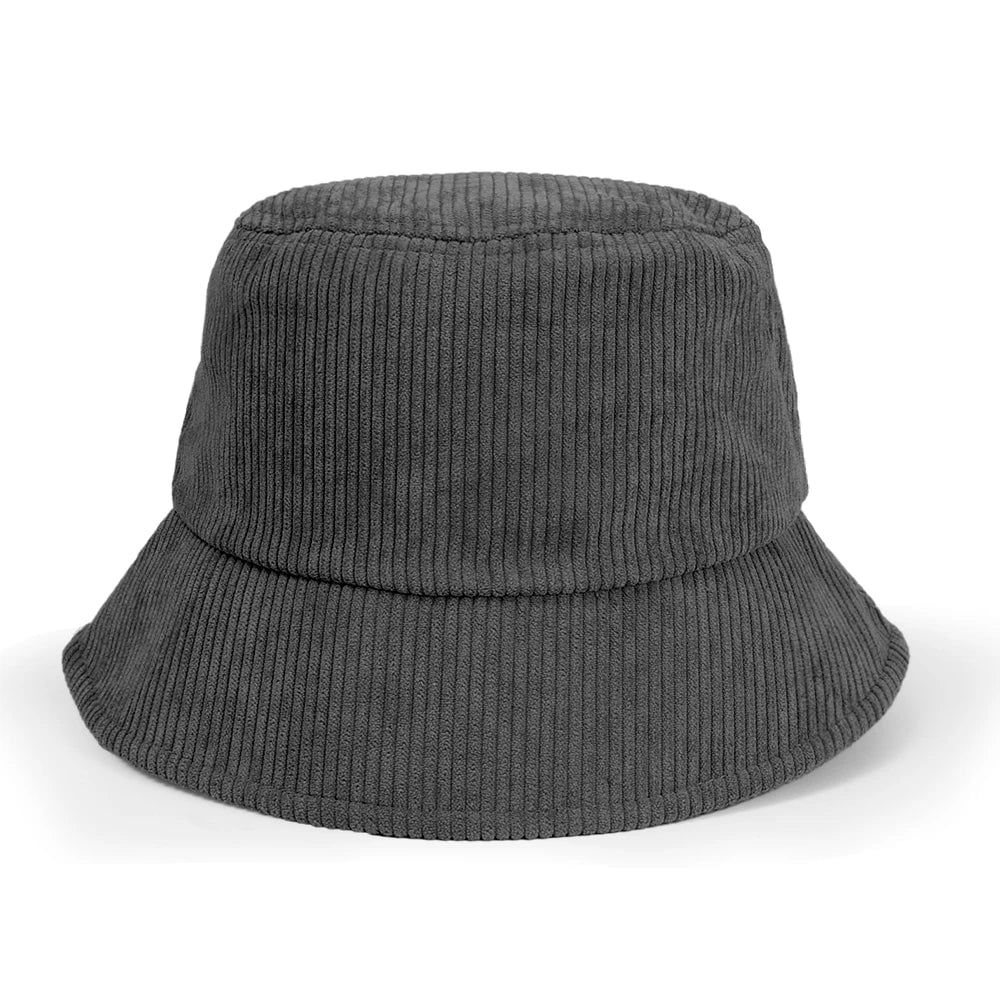 La boutique du chapeau Gris / 55-58cm (elastique) Chapeau bob en coton