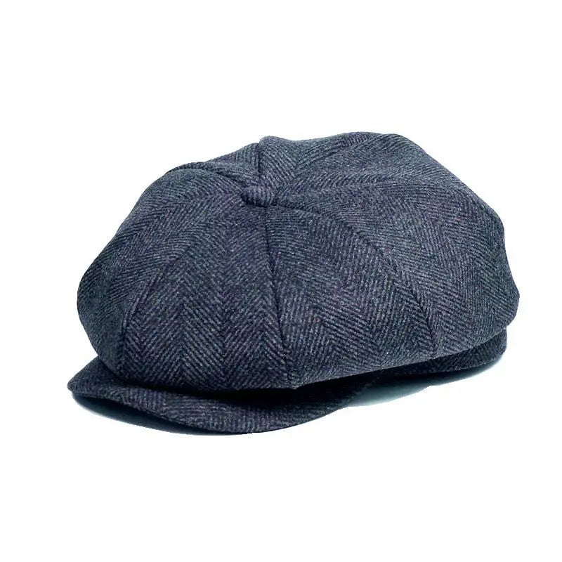 La boutique du chapeau Gris / 55-59cm Béret homme en coton