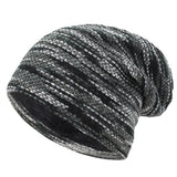 La boutique du chapeau Gris Bonnet en laine patchwork