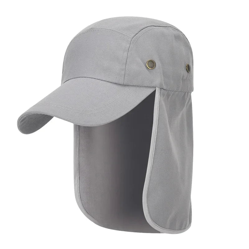 La boutique du chapeau Gris Chapeau de randonnée anti-UV