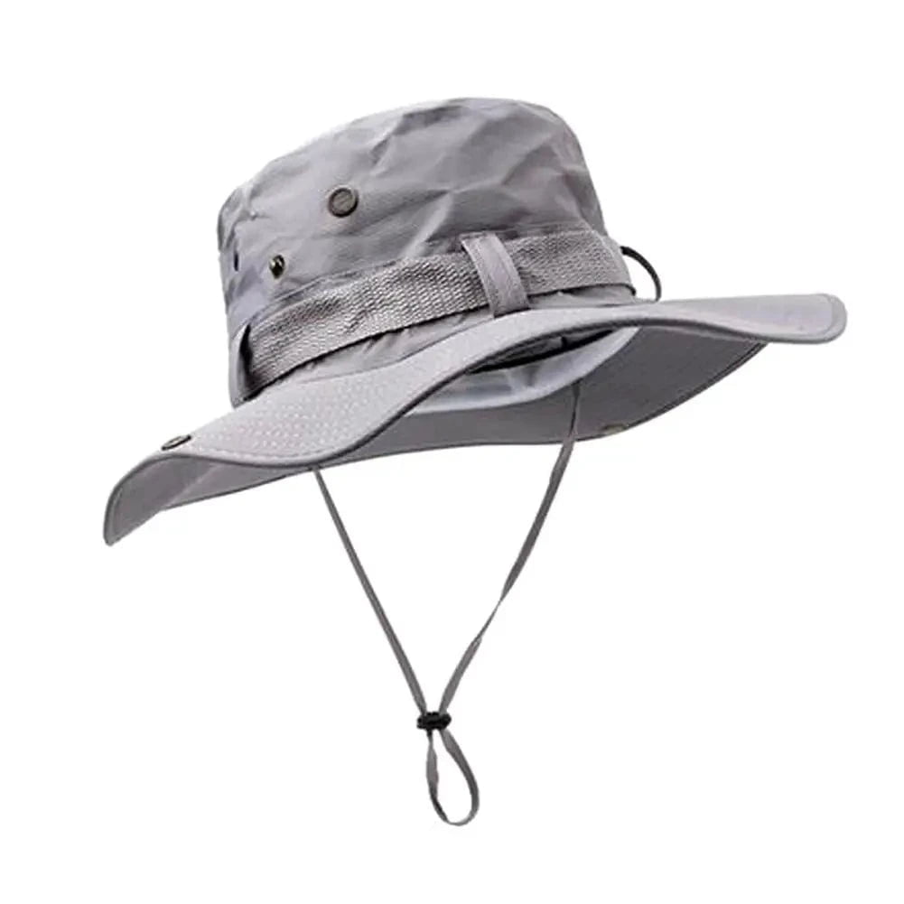 La boutique du chapeau Gris Chapeau de randonnée été