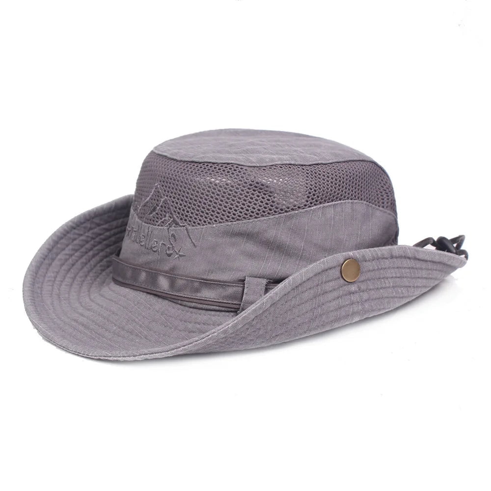 La boutique du chapeau Gris Chapeau de randonnée homme