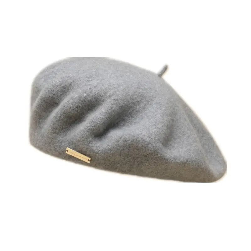 La boutique du chapeau Gris clair / Ajustable (du 54 au 59) Béret Femme Chic et Chaud