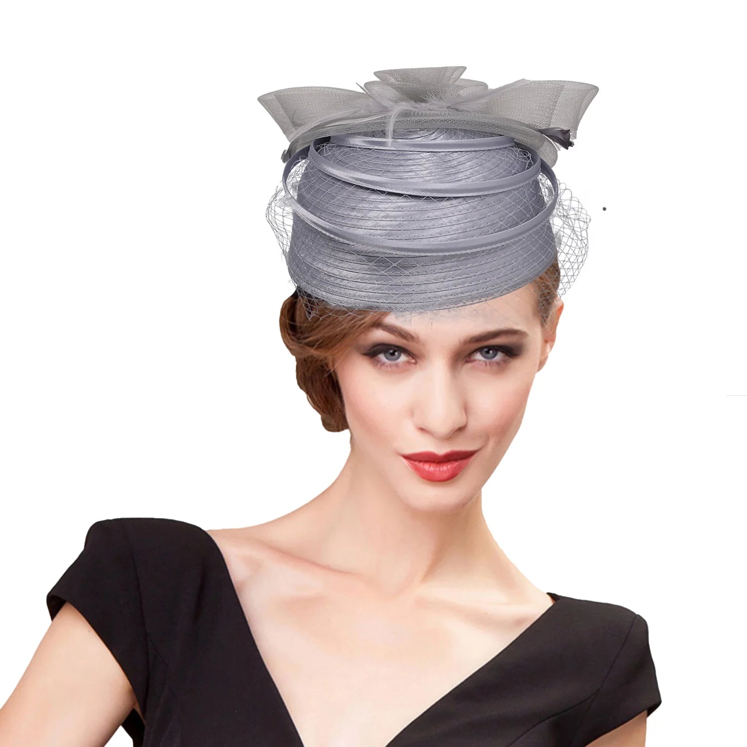 La boutique du chapeau Gris / M (56-58cm) Chapeau Bibi Gala