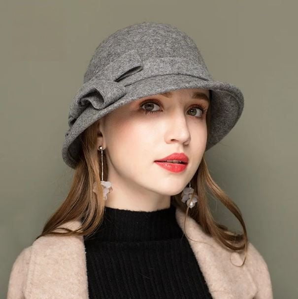 La boutique du chapeau Gris / M 56-58cm Chapeaux cloche femme