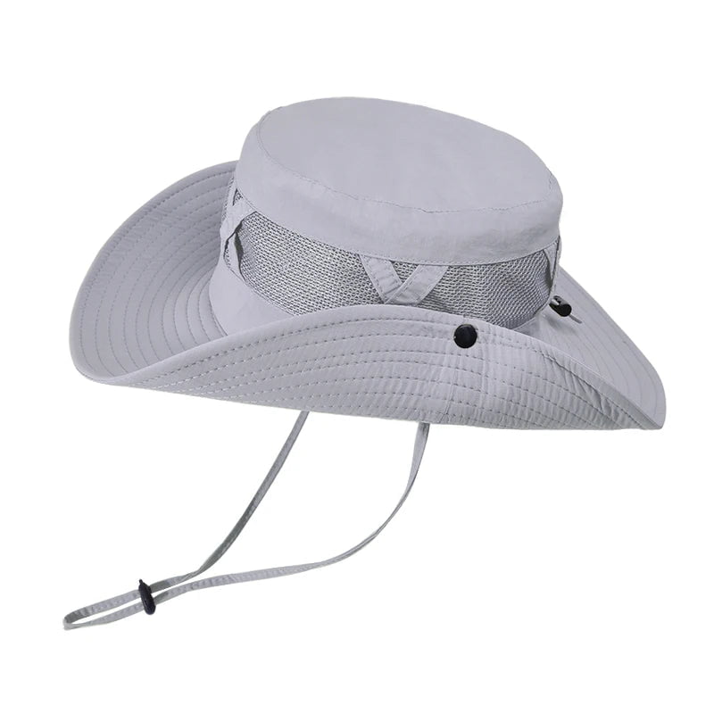 La boutique du chapeau Gris / Taille unique standard Chapeau de pêche homme