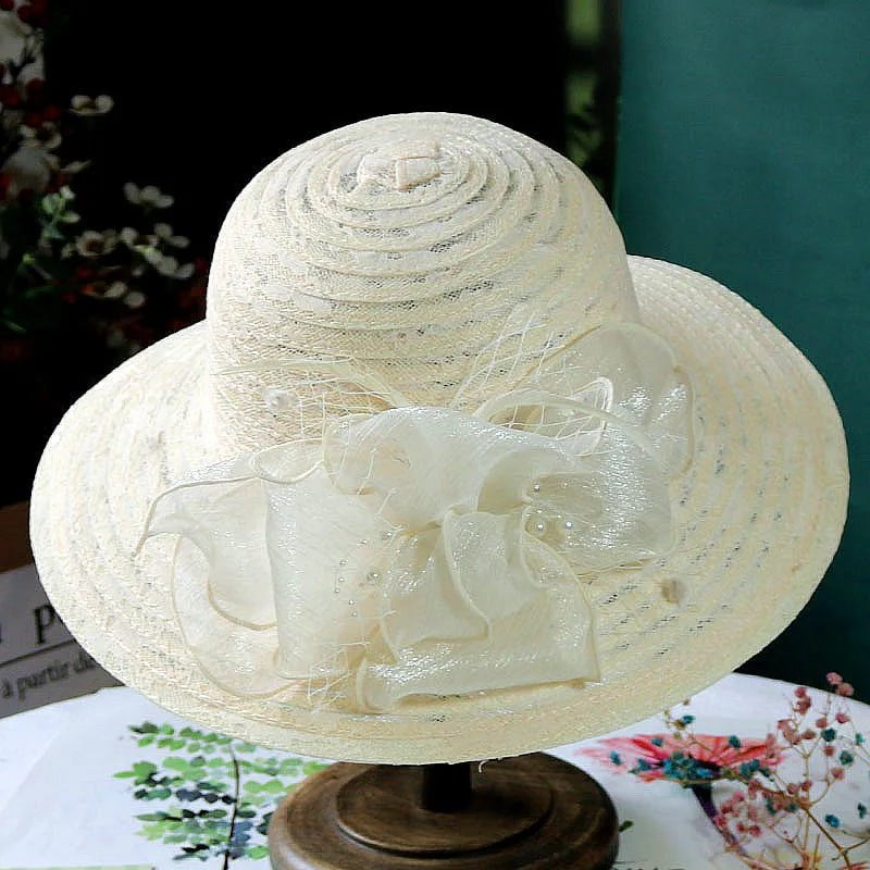 La boutique du chapeau Ivoire / Unique ajustable Chapeau femme moderne