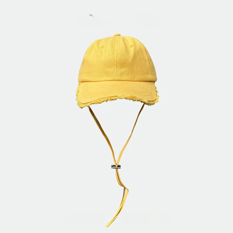 La boutique du chapeau Jaune / M (56-58cm) Casquette de baseball en coton