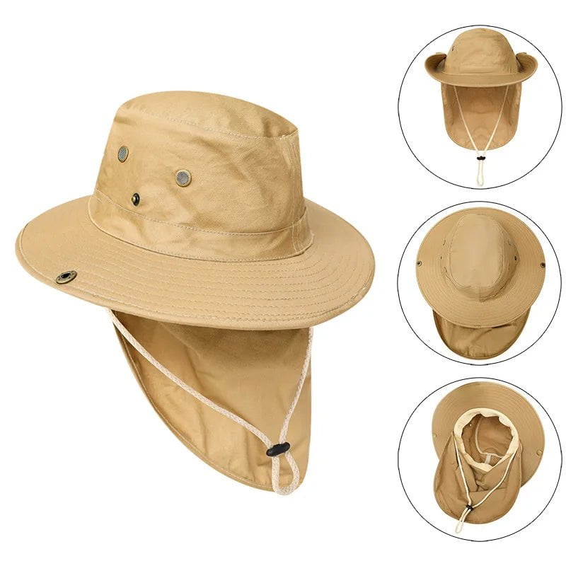 La boutique du chapeau kaki Chapeau de pêche unisexe