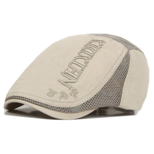 La boutique du chapeau Khaki 1 Béret casquette en coton