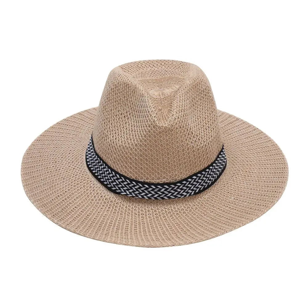 La boutique du chapeau Khaki Chapeau de paille d'été