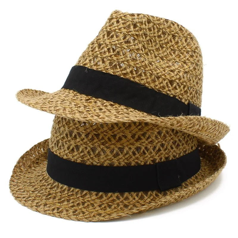 La boutique du chapeau Khaki Chapeau de soleil trilby