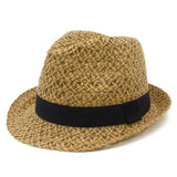 La boutique du chapeau Khaki Chapeau de soleil trilby