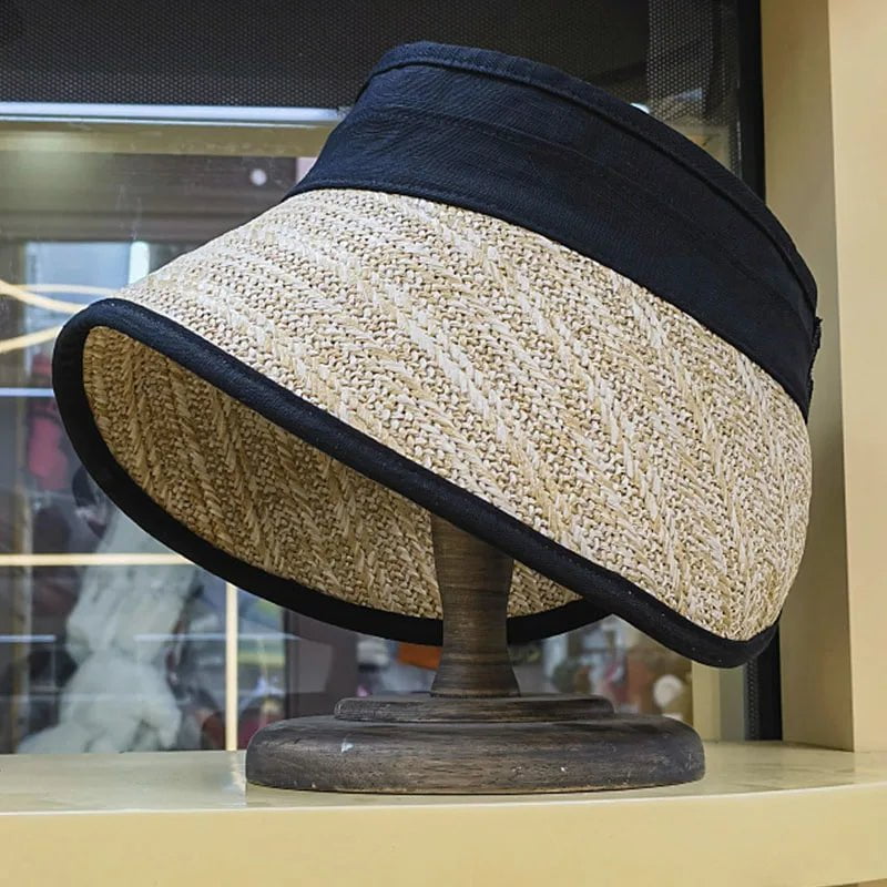 La boutique du chapeau Khaki Chapeau en paille fine