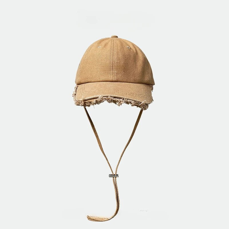 La boutique du chapeau Khaki / M (56-58cm) Casquette de baseball en coton
