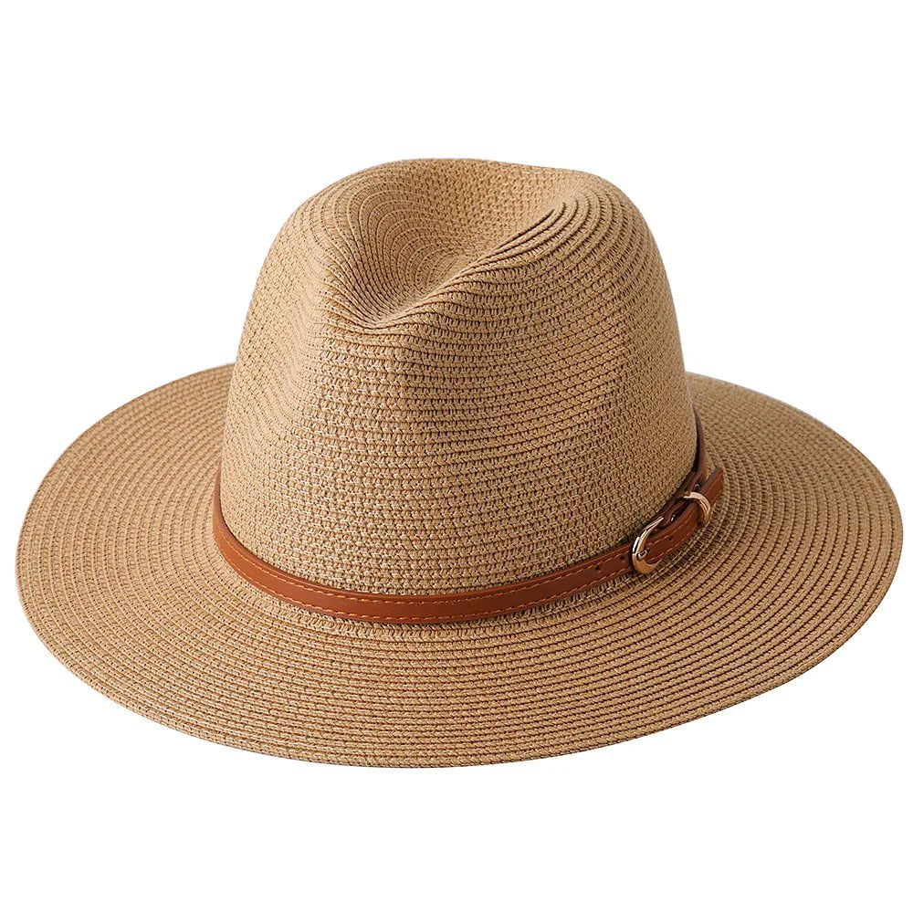 La boutique du chapeau Khaki02 / 56-58cm Panama en Paille Souple