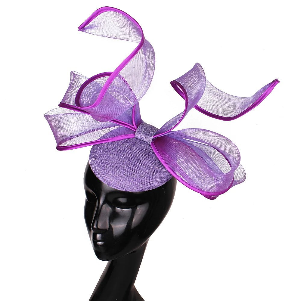 La boutique du chapeau Lavande Chapeau Fascinator Cocktail