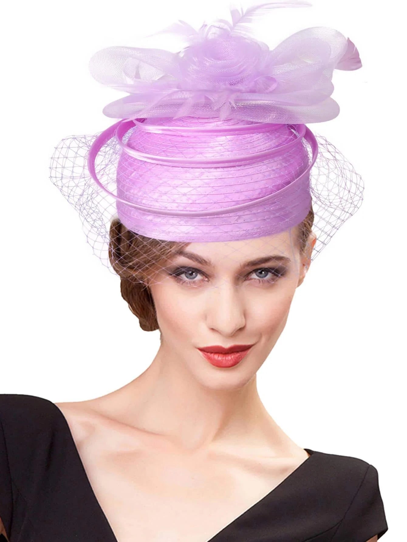 La boutique du chapeau Lavender / M(56-58cm) Chapeau Bibi Gala