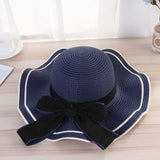 La boutique du chapeau Marine / 54-58cm Chapeau provençal en paille