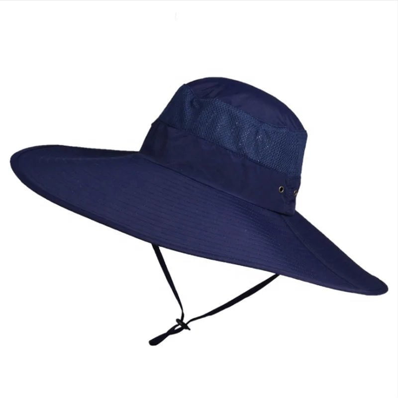 La boutique du chapeau Marine / 60-62cm Bob de pêche large bord pour protection solaire