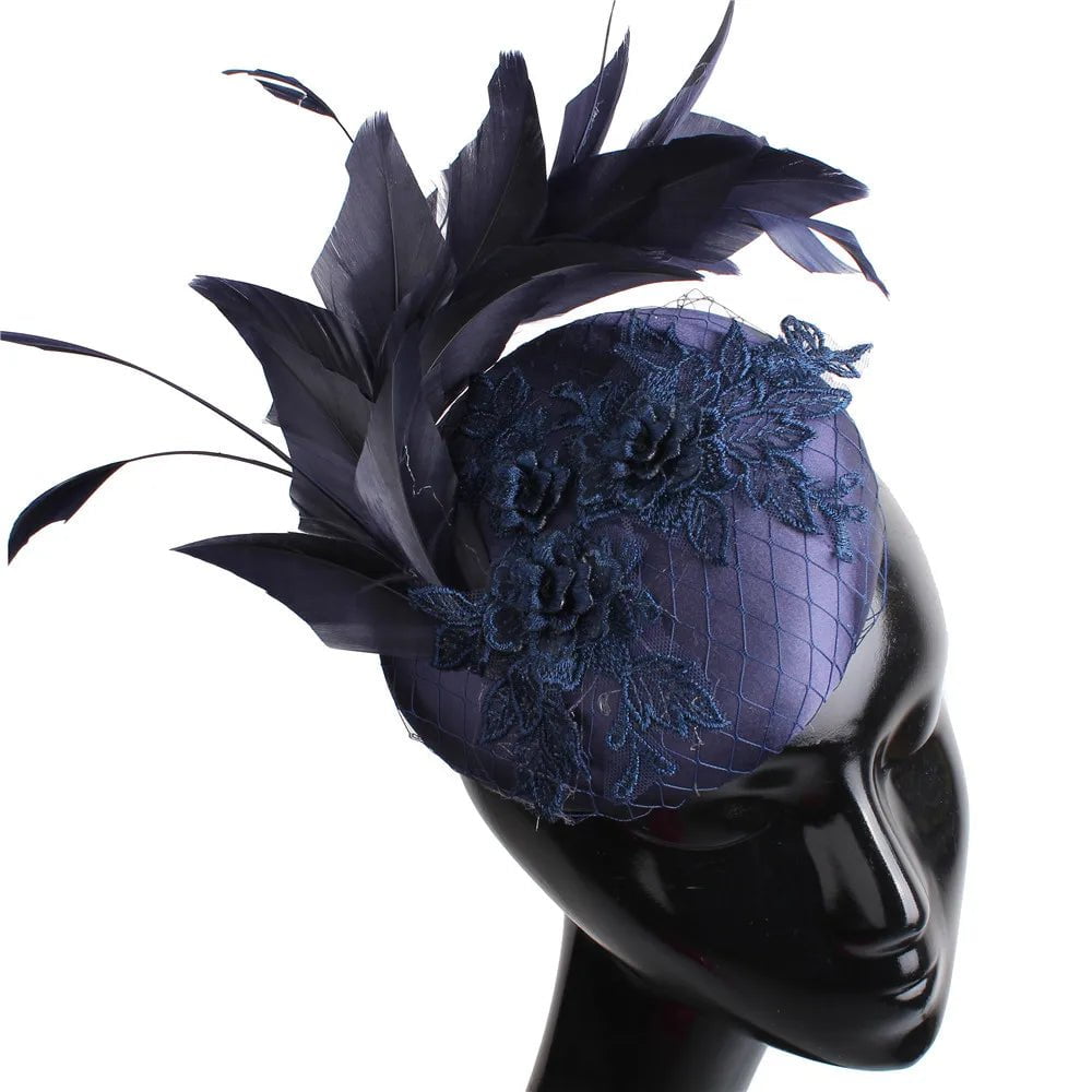 La boutique du chapeau Marine Chapeau Fascinator Paillettes