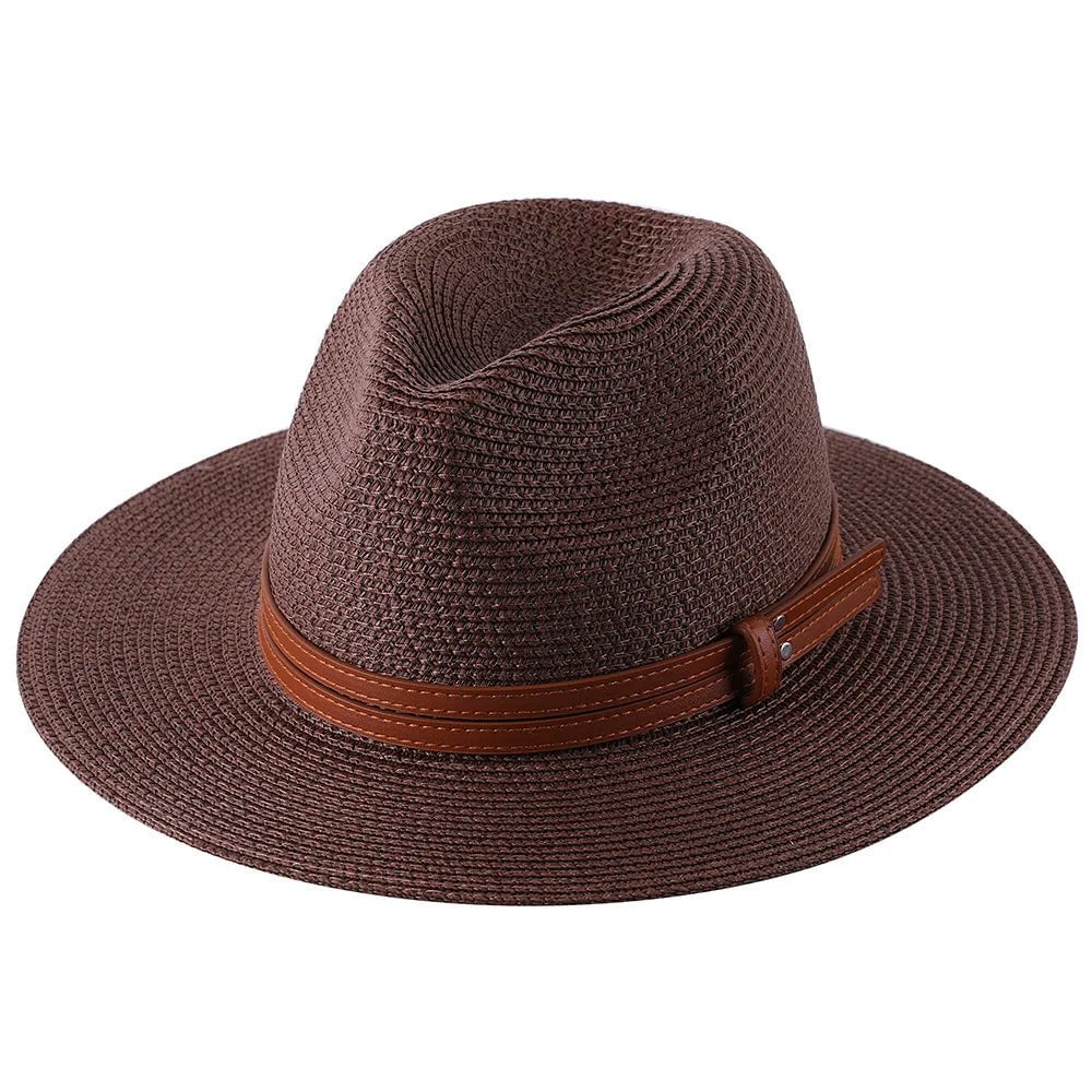La boutique du chapeau Marron 1 / 59cm Panama en Paille Souple