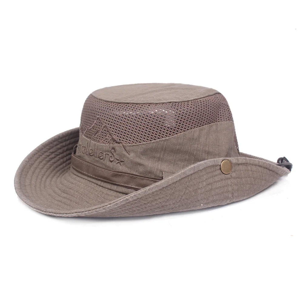 La boutique du chapeau Marron Chapeau de randonnée homme