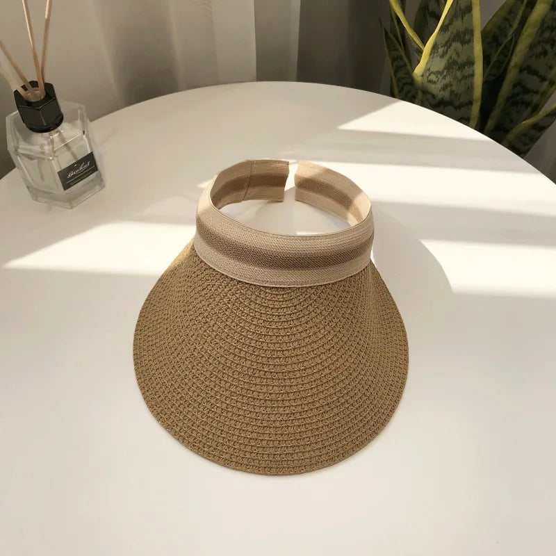 La boutique du chapeau Marron clair / M56-58cm Visière pare-soleil