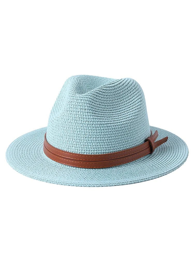 La boutique du chapeau Mint Green02 / 60cm Panama en Paille Souple