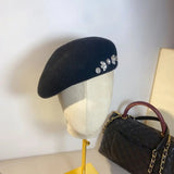 La boutique du chapeau Noir / Ajustable (du 54 au 59) Béret femme tendance