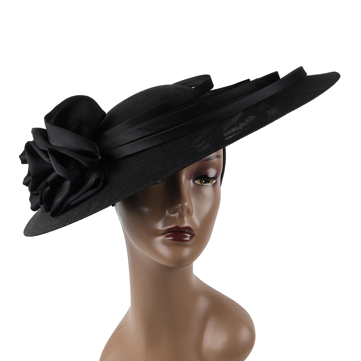 La boutique du chapeau Noir Chapeau fascinateur noir