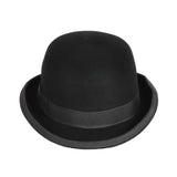 La boutique du chapeau Noir Chapeau melon feutre