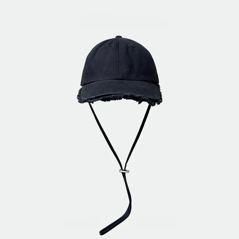 La boutique du chapeau Noir / M (56-58cm) Casquette de baseball en coton