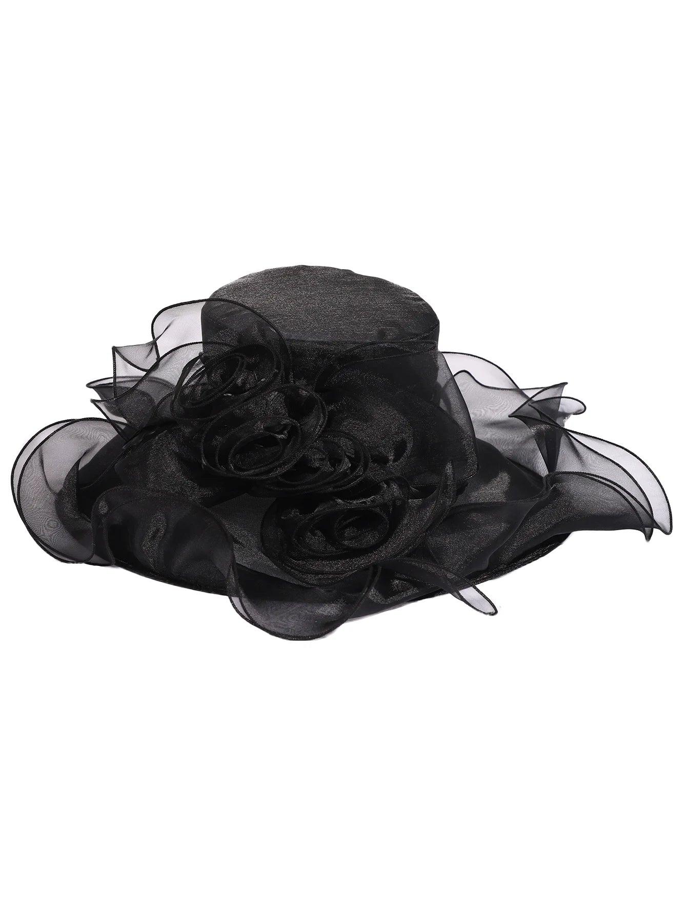 La boutique du chapeau Noir / M 56 - 58cm Chapeau de mariage bohème