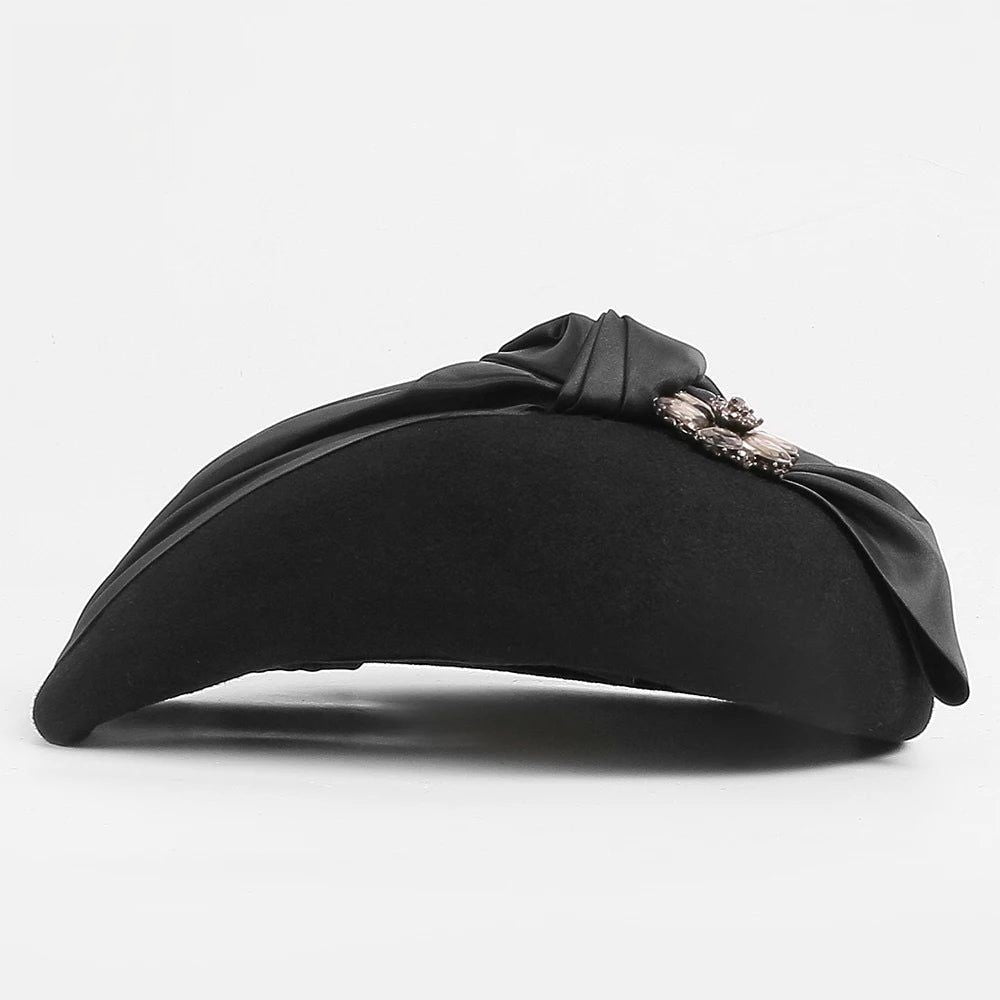 La boutique du chapeau Noir / M (56-58cm) Chapeau Fedora Léger pour Femme