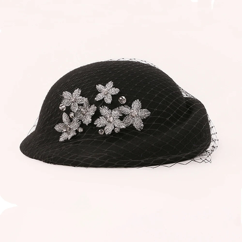 La boutique du chapeau Noir / M (56-58cm) Chapeau fedora luxe