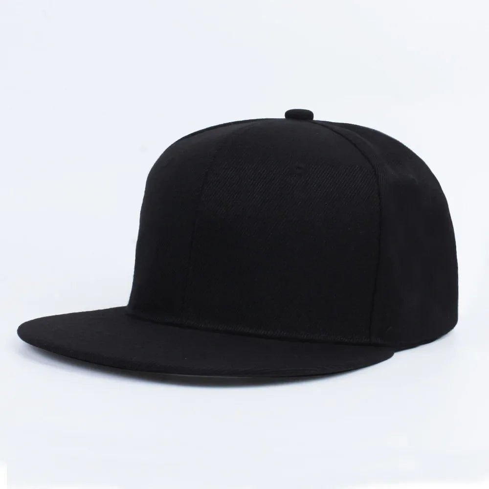 La boutique du chapeau Noir / Taille ajustable Casquette Snapback