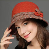 La boutique du chapeau Orange / 56-58cm Chapeau cloche tendance