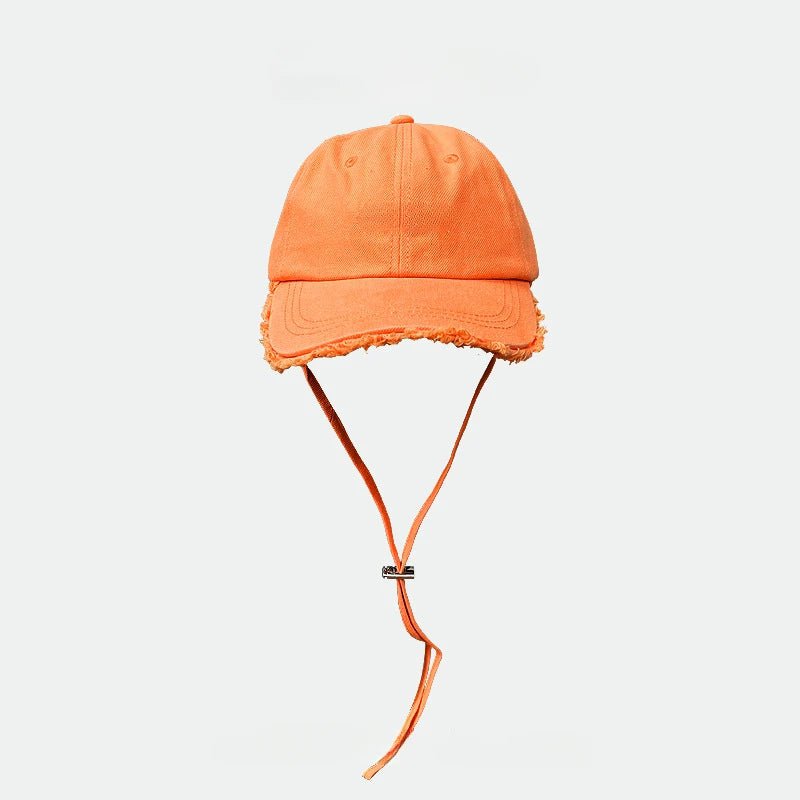 La boutique du chapeau Orange / M (56-58cm) Casquette de baseball en coton