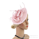 La boutique du chapeau pink Chapeau Fascinator Luxe