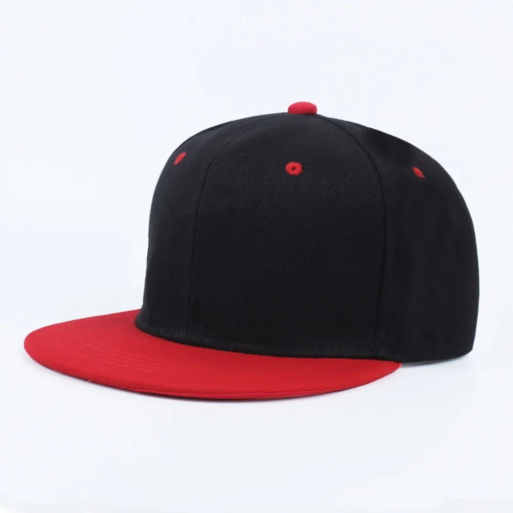 La boutique du chapeau red and black / One Size / CHINA Casquette Snapback