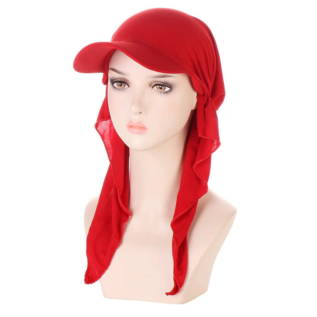 La boutique du chapeau Red / One Size Casquettes Hijab
