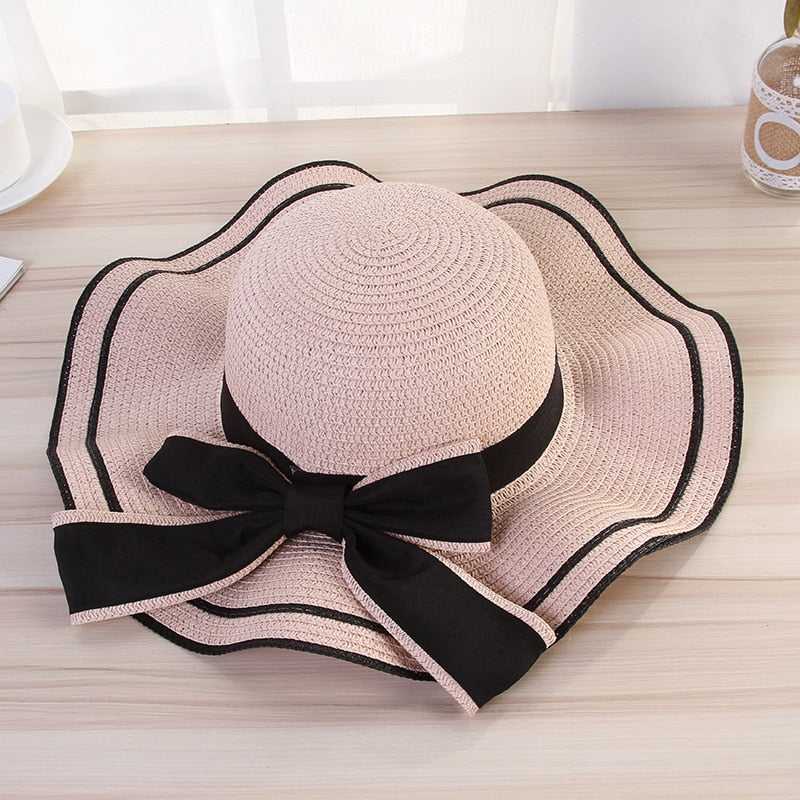 La boutique du chapeau Rose / 54-58cm Chapeau provençal en paille