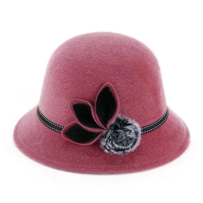 La boutique du chapeau Rose Chapeau cloche raffiné