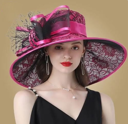 La boutique du chapeau Rose Chapeau de cérémonie pour mariage